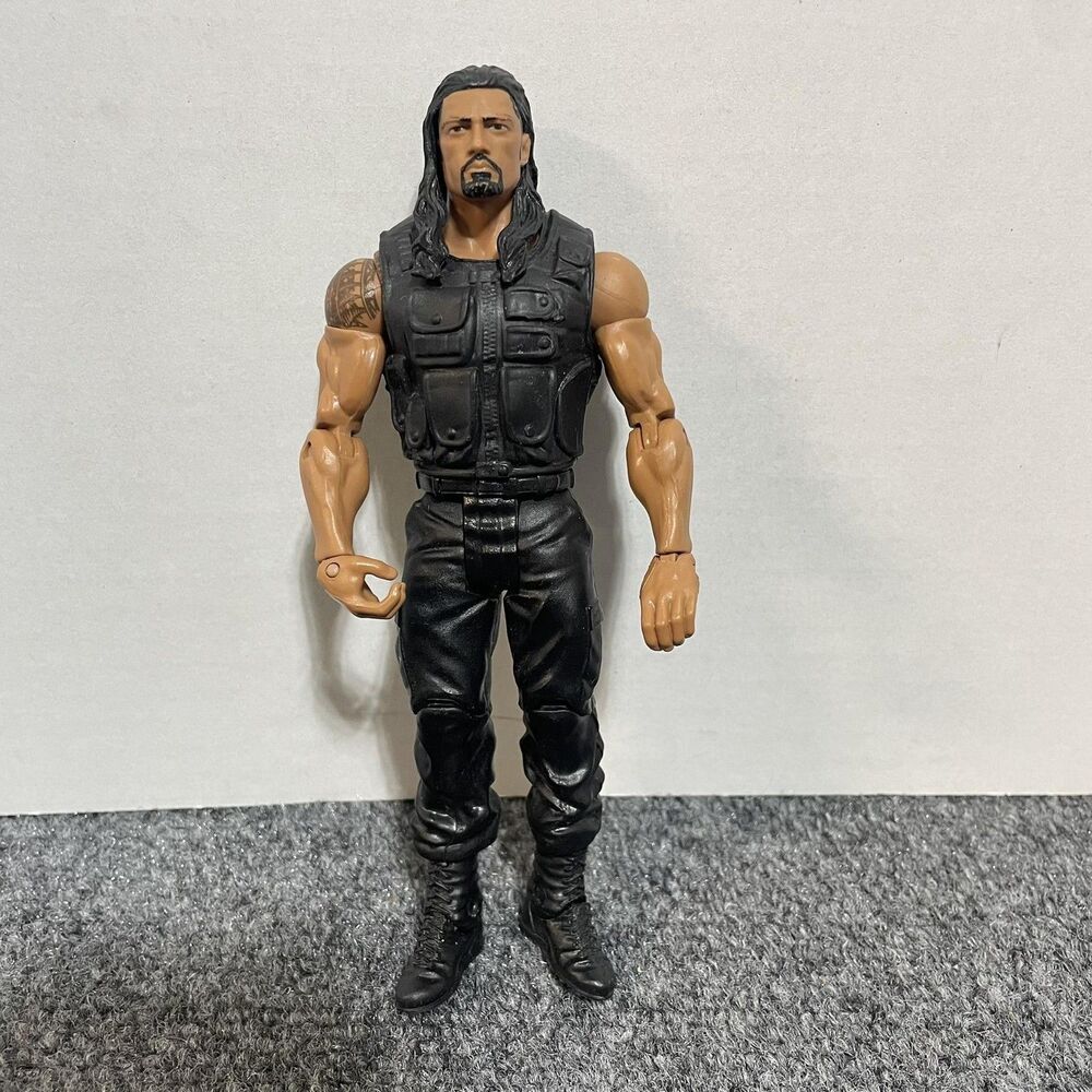 WWE Mattel 2013 Black Tactical Gear Wrestler Action Figure Loose Toy WWE